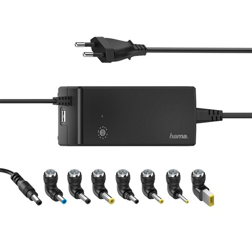 Incarcator universal laptop HAMA 00200004, 90W Incarcator universal laptop HAMA 00200004, 90W