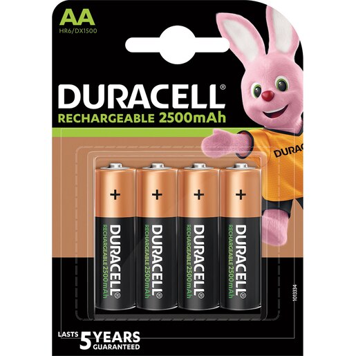 Acumulatori DURACELL AAK2, 2500mAh, 4 bucati Acumulatori DURACELL AAK2, 2500mAh, 4 bucati