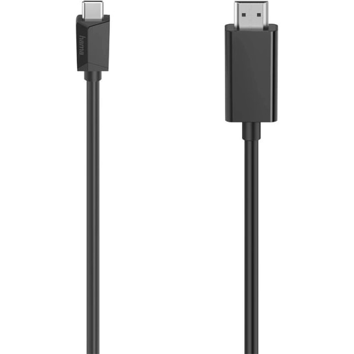 Cablu HDMI - USB Type-C HAMA 200718, 1.5m, negru Cablu HDMI - USB Type-C HAMA 200718, 1.5m, negru