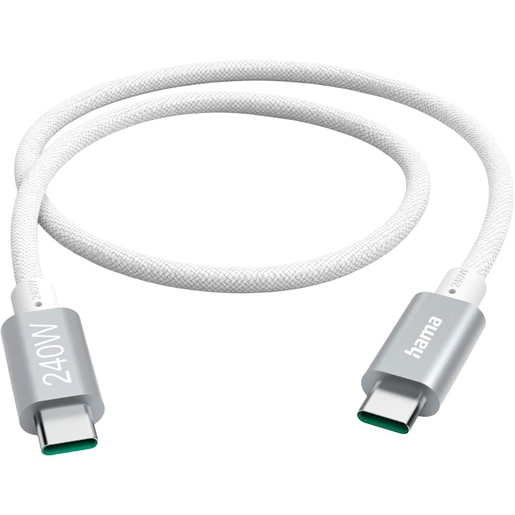 Cablu date HAMA 201721, USB-C - USB-C, 1.5m, alb Cablu date HAMA 201721, USB-C - USB-C, 1.5m, alb