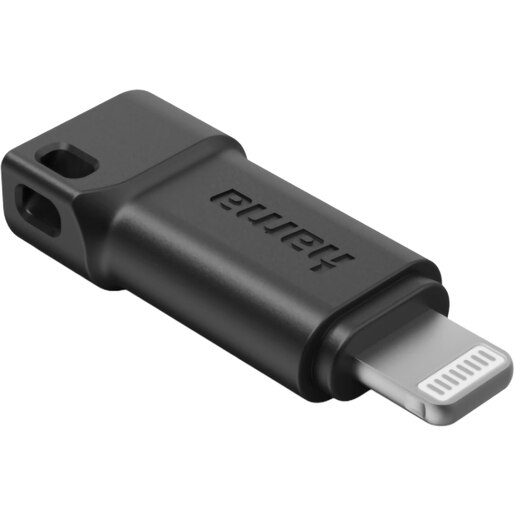 Adaptor HAMA 201734, USB-C - Lightning, negru Adaptor HAMA 201734, USB-C - Lightning, negru