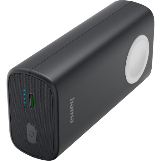 Baterie externa HAMA 201768, 10000 mAh, 1x USB-C, negru Baterie externa HAMA 201768, 10000 mAh, 1x USB-C, negru