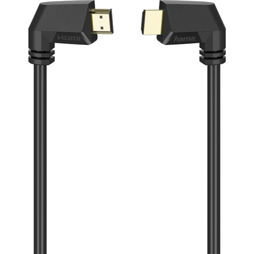 Cablu HDMI Ethernet HAMA 205022, 1.5m, 4K, placat aur, negru Cablu HDMI Ethernet HAMA 205022, 1.5m, 4K, placat aur, negru