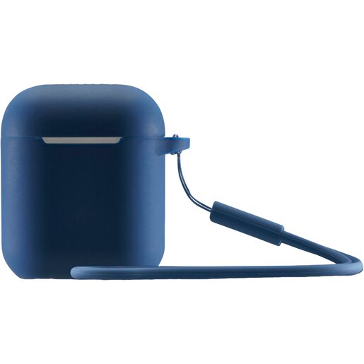 Husa pentru Apple AirPods 1st/2nd Gen HAMA Fantastic Feel, albastru Husa pentru Apple AirPods 1st/2nd Gen HAMA Fantastic Feel, albastru