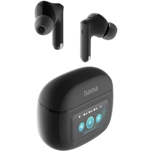 Casti HAMA Spirit Touch, True Wireless, Bluetooth, In-Ear, Microfon, Noise Cancelling, negru Casti HAMA Spirit Touch, True Wireless, Bluetooth, In-Ear, Microfon, Noise Cancelling, negru