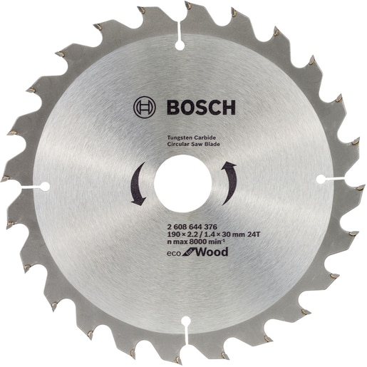 Panza circular BOSCH, wood, 190 x 30 x 2.2 mm, 24T Panza circular BOSCH, wood, 190 x 30 x 2.2 mm, 24T