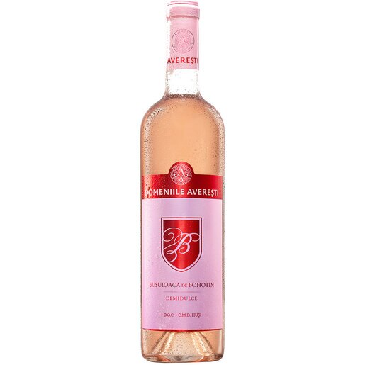 Vin rose demidulce Domeniile Averesti Busuioaca de Bohotin, 0.75L, 12 sticle Vin rose demidulce Domeniile Averesti Busuioaca de Bohotin, 0.75L, 12 sticle