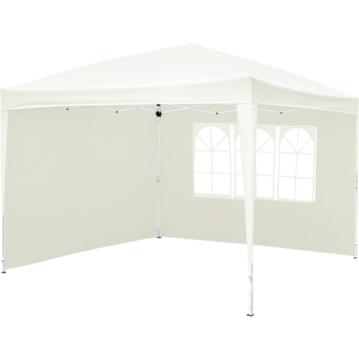 Pavilion gradina Tudy, poliester, 293 x 293 x 252 cm, alb Pavilion gradina Tudy, poliester, 293 x 293 x 252 cm, alb