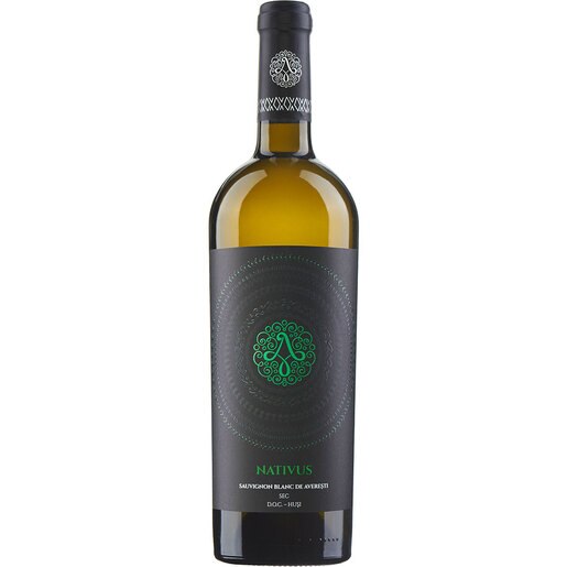 Vin alb sec Nativus Sauvignon Blanc, 0.75L Vin alb sec Nativus Sauvignon Blanc, 0.75L