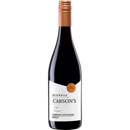 Vin rosu sec Carsons Cabernet Sauvignon, Shiraz, 0.75L Vin rosu sec Carsons Cabernet Sauvignon, Shiraz, 0.75L