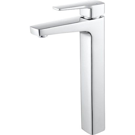 Baterie lavoar GOODHOME Teesta, inaltime 30.1 cm, alama, argintiu Baterie lavoar GOODHOME Teesta, inaltime 30.1 cm, alama, argintiu