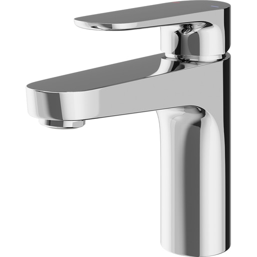 Baterie lavoar GOODHOME Cavally, inaltime 18.1 cm, alama, argintiu Baterie lavoar GOODHOME Cavally, inaltime 18.1 cm, alama, argintiu