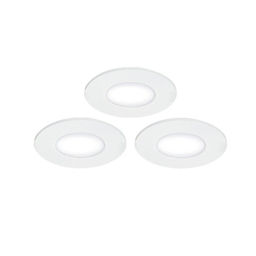 Set 3 spoturi LED Colours Ledin, 5.5W, IP65, alb Set 3 spoturi LED Colours Ledin, 5.5W, IP65, alb