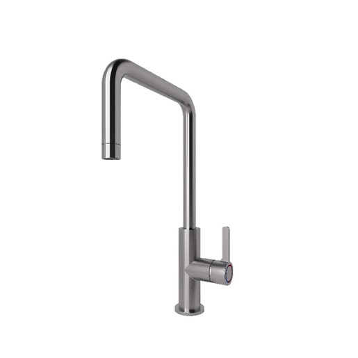 Baterie bucatarie GoodHome Kamut, pipa inalta, alama, inox Baterie bucatarie GoodHome Kamut, pipa inalta, alama, inox