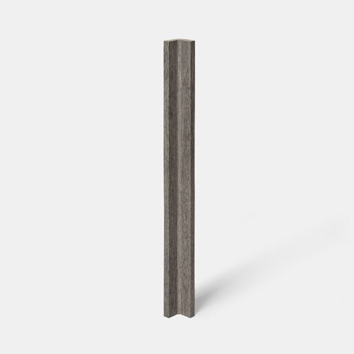 Profil colt GOODHOME Chia, 71.5x5.9 cm, gri stejar Profil colt GOODHOME Chia, 71.5x5.9 cm, gri stejar