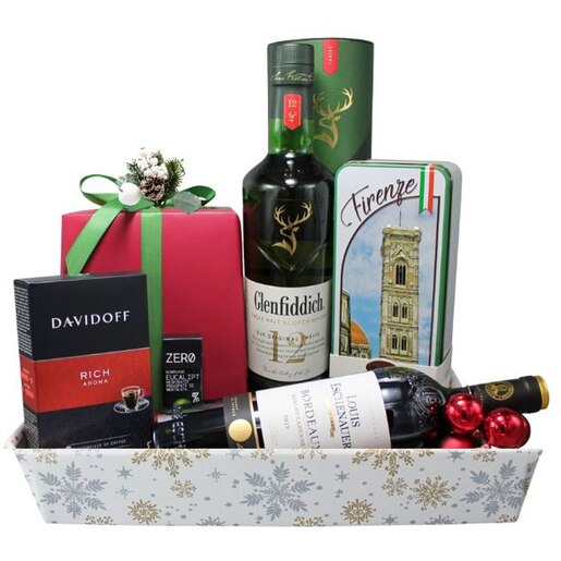 Cos cadou LUXURY BASKETS Christmas Flavors 7CF Cos cadou LUXURY BASKETS Christmas Flavors 7CF