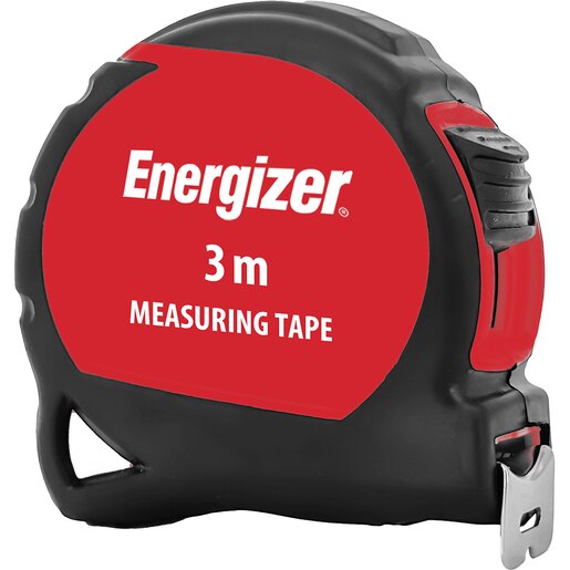 Ruleta ENERGIZER 3MT03, 3m, ABS, rosu Ruleta ENERGIZER 3MT03, 3m, ABS, rosu