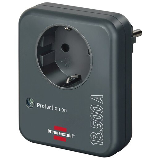Adaptor cu protectie BRENNENSTUHL, antracit Adaptor cu protectie BRENNENSTUHL, antracit