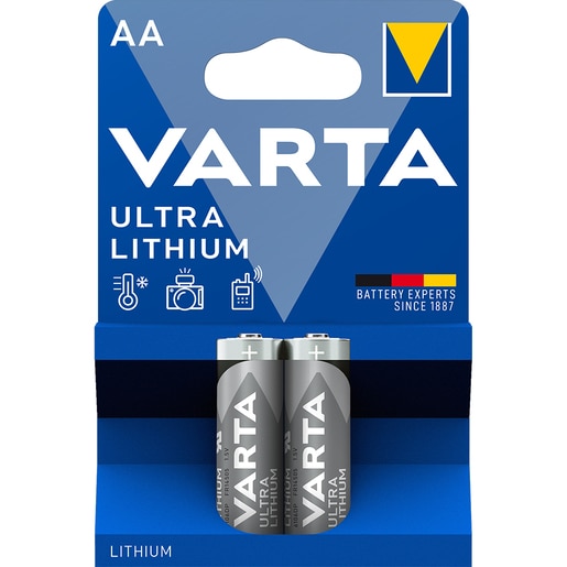 Baterie Lithium VARTA, AA, 2 bucati Baterie Lithium VARTA, AA, 2 bucati