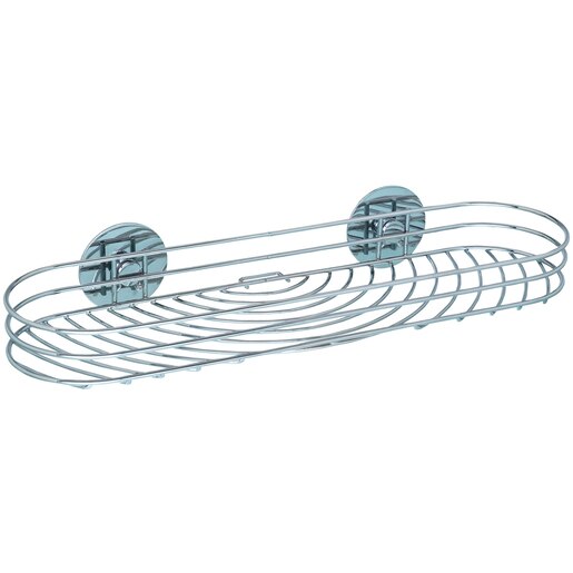 Etajera baie WENKO Maxi, inox, 38 cm, argintiu Etajera baie WENKO Maxi, inox, 38 cm, argintiu