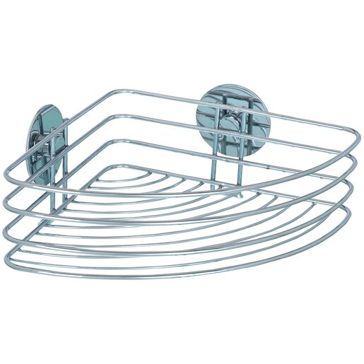 Raft de colt WENKO 18913100, otel, 26.5 cm, crom Raft de colt WENKO 18913100, otel, 26.5 cm, crom