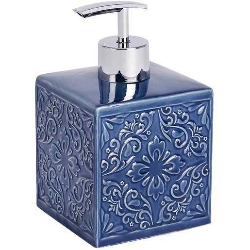 Dispenser sapun lichid WENKO Cordoba, 500 ml, albastru Dispenser sapun lichid WENKO Cordoba, 500 ml, albastru