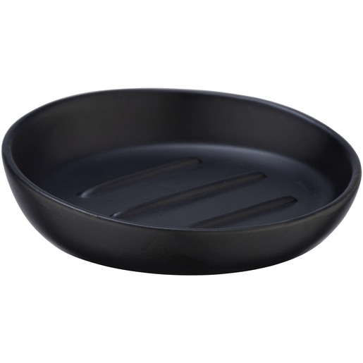 Savoniera WENKO Badi, ceramica, negru Savoniera WENKO Badi, ceramica, negru