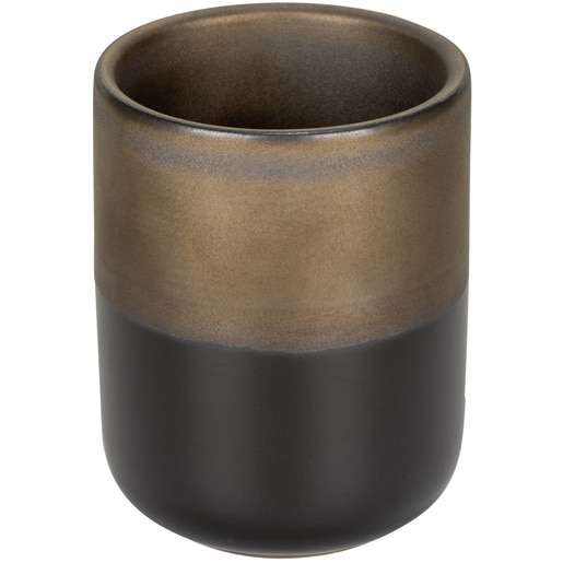 Pahar baie WENKO Enego, negru-bronz Pahar baie WENKO Enego, negru-bronz
