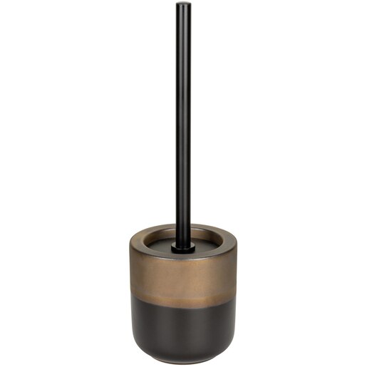 Set perie toaleta WENKO Enego, negru-bronz Set perie toaleta WENKO Enego, negru-bronz