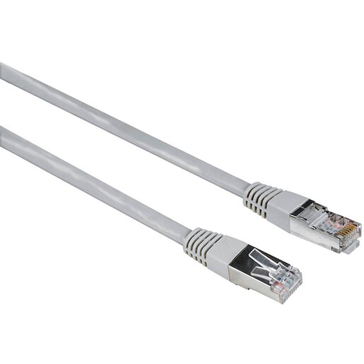 Cablu de retea Cat-5e HAMA 200916, F/UTP, 3m, gri Cablu de retea Cat-5e HAMA 200916, F/UTP, 3m, gri