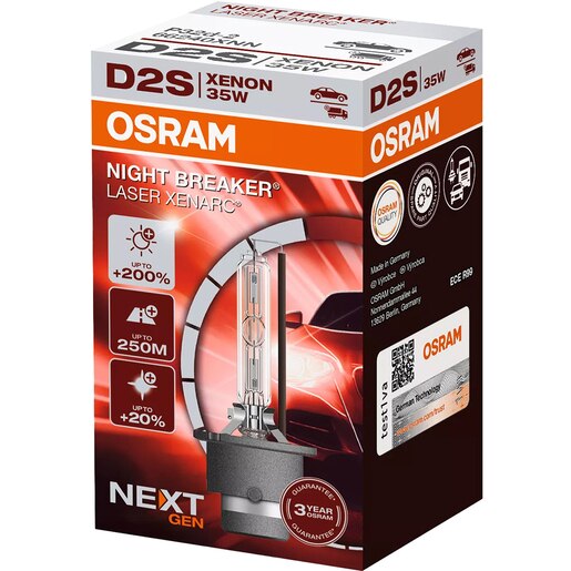 Bec auto Xenon OSRAM Night Breaker Laser, D2S, 4500K, 35W, 12V, 1buc Bec auto Xenon OSRAM Night Breaker Laser, D2S, 4500K, 35W, 12V, 1buc