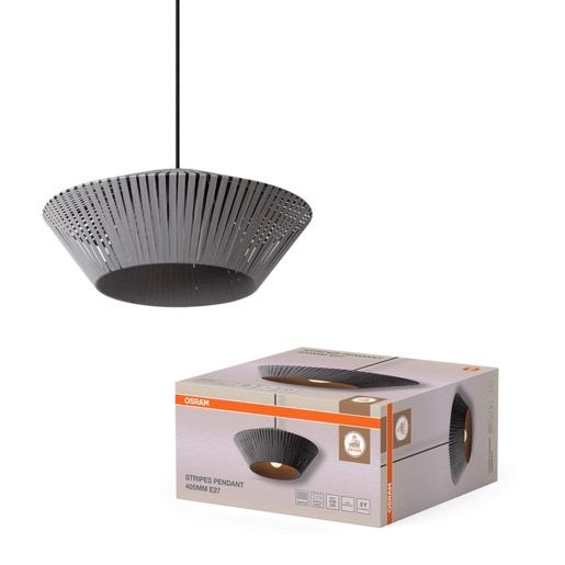 Pendul OSRAM 4058075848061, 10W, LED, IP20, gri inchis Pendul OSRAM 4058075848061, 10W, LED, IP20, gri inchis