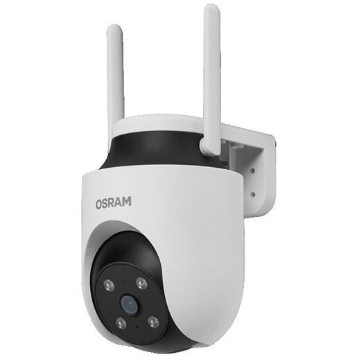 Camera IP Wireless OSRAM Smart+, 2K QHD, 4MP, IR, Night Vision, alb Camera IP Wireless OSRAM Smart+, 2K QHD, 4MP, IR, Night Vision, alb