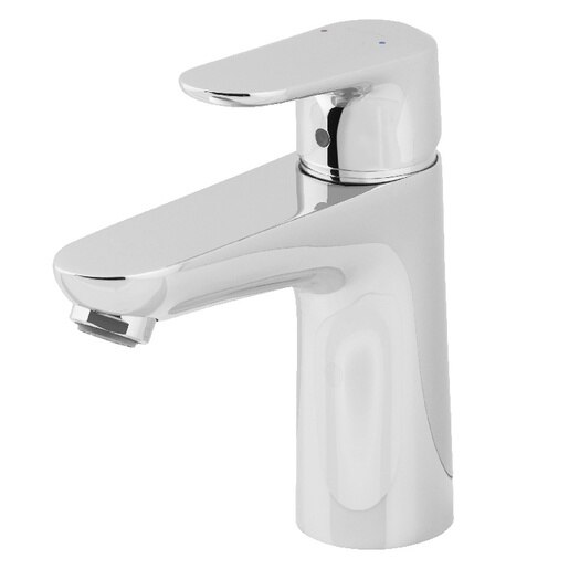 Baterie lavoar Hansgrohe Ecos 14057000, alama, argintiu Baterie lavoar Hansgrohe Ecos 14057000, alama, argintiu