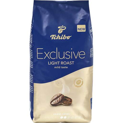 Cafea boabe TCHIBO Exclusive Light Roast, 1000g Cafea boabe TCHIBO Exclusive Light Roast, 1000g