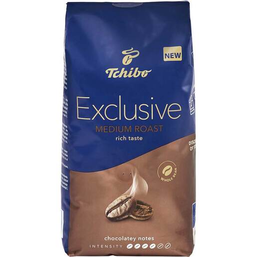 Cafea boabe TCHIBO Exclusive Medium Roast, 1000g Cafea boabe TCHIBO Exclusive Medium Roast, 1000g