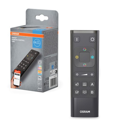 Telecomanda OSRAM, control RGB, negru Telecomanda OSRAM, control RGB, negru