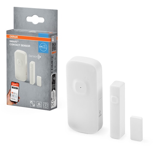 Senzor pentru usa/fereastra OSRAM Smart+, Wi-Fi, IP20, alb Senzor pentru usa/fereastra OSRAM Smart+, Wi-Fi, IP20, alb