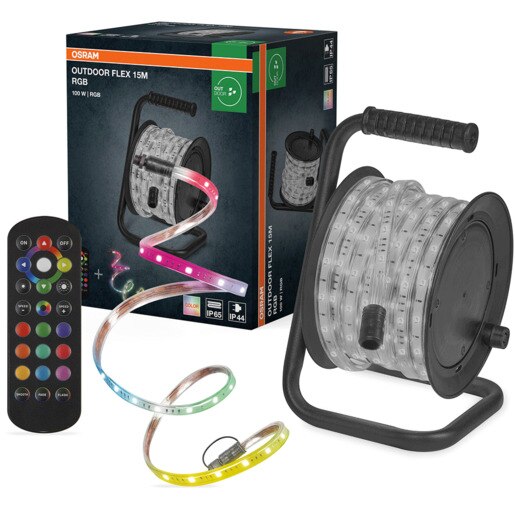 Banda LED OSRAM 15M, 100W, RGB, telecomanda, 15m Banda LED OSRAM 15M, 100W, RGB, telecomanda, 15m