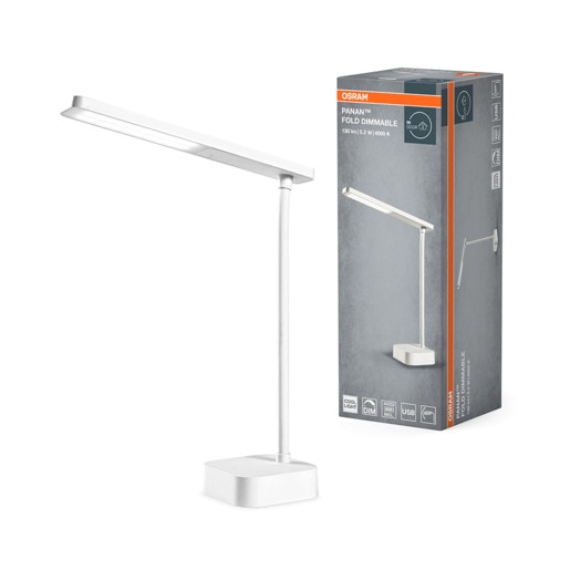 Lampa de birou LED OSRAM 4099854507472, 5.2W, 130lm, alb Lampa de birou LED OSRAM 4099854507472, 5.2W, 130lm, alb