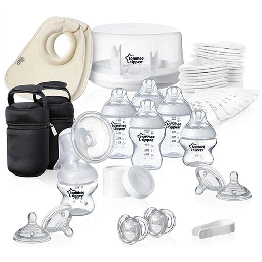 Kit sterilizator pentru microunde TOMMEE TIPPEE, alb Kit sterilizator pentru microunde TOMMEE TIPPEE, alb