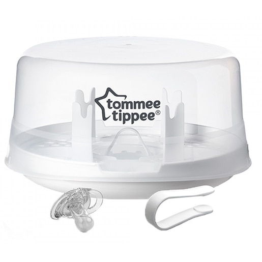 Sterilizator pentru microunde TOMMEE TIPPEE, 0.2l, alb Sterilizator pentru microunde TOMMEE TIPPEE, 0.2l, alb