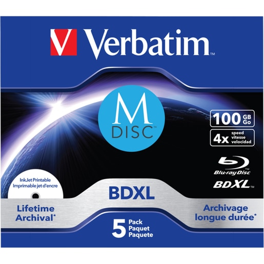 BD-R XL VERBATIM 43834, 4x,100GB, 5buc BD-R XL VERBATIM 43834, 4x,100GB, 5buc