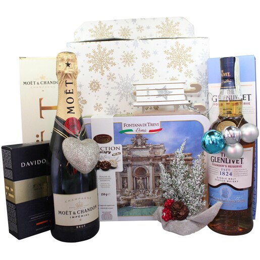 Cos cadou LUXURY BASKETS Deluxe Flavors 5DF Cos cadou LUXURY BASKETS Deluxe Flavors 5DF