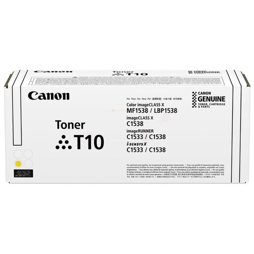 Toner original CANON CRG-T10, galben Toner original CANON CRG-T10, galben