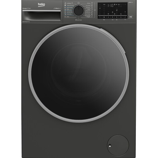 Masina de spalat rufe frontala cu uscator BEKO B7DFT68442M ES, SteamCure, 8/5 kg, 1400rpm, Clasa A/D, Wi-Fi, gri inchis Masina de spalat rufe frontala cu uscator BEKO B7DFT68442M ES, SteamCure, 8/5 kg, 1400rpm, Clasa A/D, Wi-Fi, gri inchis
