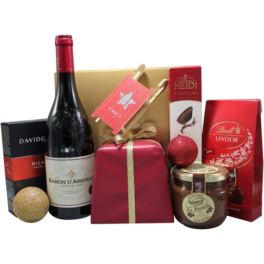 Cos cadou LUXURY BASKETS Christmas Small Pack 7CSP Cos cadou LUXURY BASKETS Christmas Small Pack 7CSP