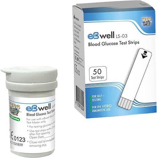 Set teste glicemie CARESENS EB-WELL, 50 buc Set teste glicemie CARESENS EB-WELL, 50 buc