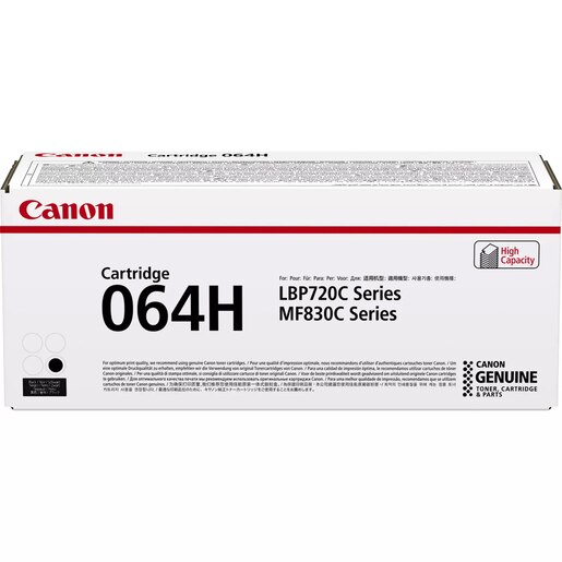 Toner original CANON 064H Black Toner original CANON 064H Black