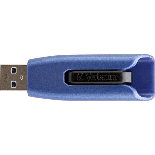 Memorie USB VERBATIM V3 MAX, 32GB, USB 3.2, albastru Memorie USB VERBATIM V3 MAX, 32GB, USB 3.2, albastru